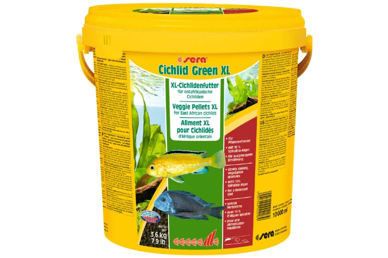 Sera Cichlid Green XL Nature, 3,6 Kg 3 Sera Cichlid Green XL Nature, 3,6 Kg