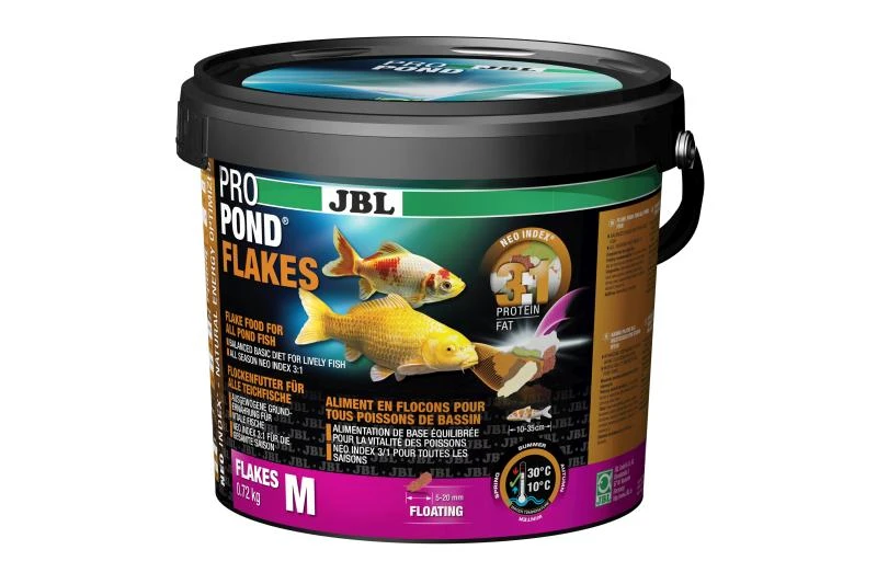 JBL ProPond Flakes M 0,72 Kg 3 JBL ProPond Flakes M 0,72 Kg