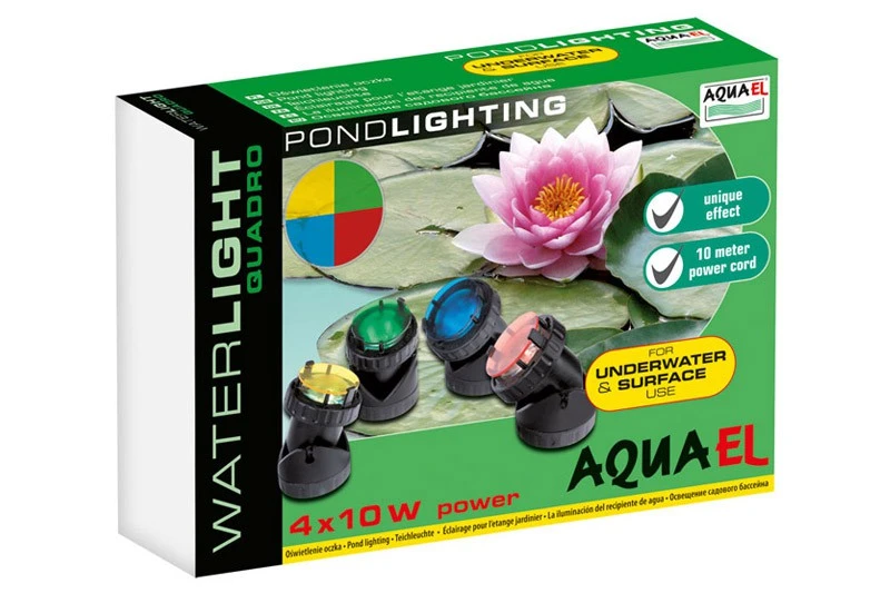 Aquael Unterwasserlampe Waterlight Quadro 3 Aquael Unterwasserlampe Waterlight Quadro