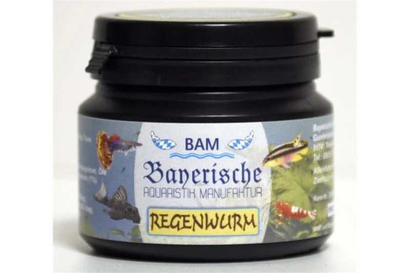 BAM Regenwurm, Futtergranulat Für Zierfische, Körnung 0,9-1,4 Mm, 100 G 3 BAM Regenwurm, Futtergranulat Für Zierfische, Körnung 0,9-1,4 Mm, 100 G