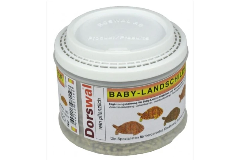 Dorswal Baby Landschildkrötenfutter, 120 Gramm 3 Dorswal Baby Landschildkrötenfutter, 120 Gramm
