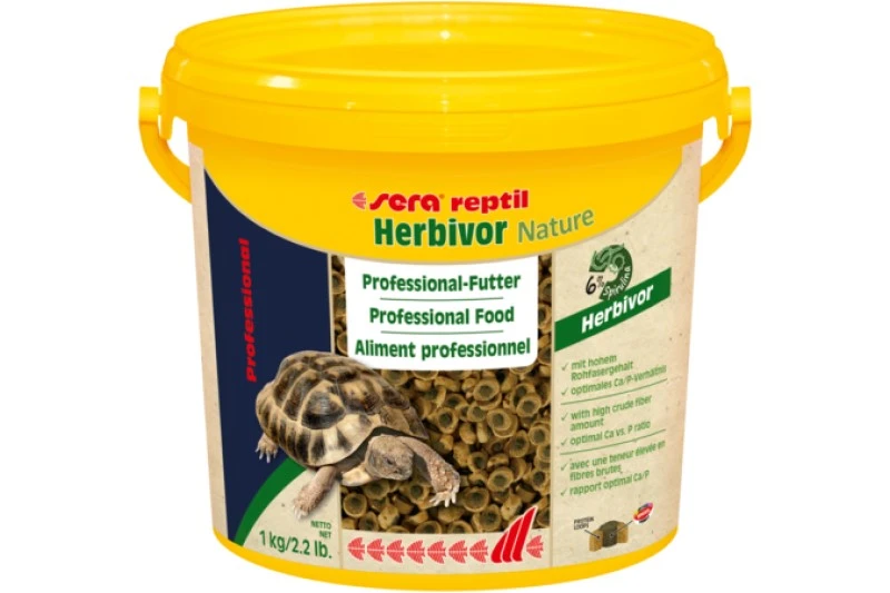 Sera Reptil Professional Herbivor Nature - 10 Liter 3 Sera Reptil Professional Herbivor Nature - 10 Liter