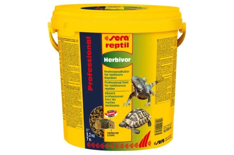 Sera Reptil Professional Herbivor Nature - 10 Liter 4 Sera Reptil Professional Herbivor Nature - 10 Liter – Bild 2