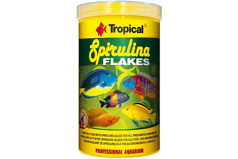 Tropical Spirulina Flakes, 1 Liter 3 Tropical Spirulina Flakes, 1 Liter